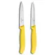Victorinox kuhinjski nož set reckavi+ravni žuti