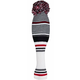 Callaway Pom Pom Driver Head Cover White/Black/Charcoal/Red