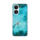 TELEMPIRE Silikonska maska za telefon Honor X7 Marbel Sky plava
