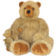 Plišana igračka Amek Toys - Veliki medvjed s bebom medvjedićem, 100 cm