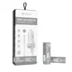DEVIA Auto punjač IDRAWER Dual USB Type-C 3.1A/ bela
