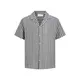 JACK & JONES Srajca JORMONTAUK nočno modra/bela