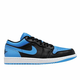 AIR JORDAN 1 LOW BLACK UNIVERSITY BLUE