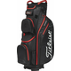 Titleist Cart 14 StaDry Black/Black/Red Golf torba Cart Bag