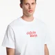 Calvin Klein Jeans Majica SS 20S  LV04RG815G Bela Regular Fit