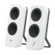Logitech Z207, 2.0, 5 Watts RMS/10 Watts Peak power, Bluetooth, white