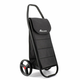 Nakupovalna torba na kolesih 53 l Com Tweed Polar Black Tube - Rolser