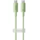 BASEUS kabel, USB-C - USB-C, 2m, 100W, zelen (P10360202631-01)