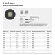 KLINGSPOR K.DISC MET 350 mm x 3,5 mm x 25,4 mm A24R Supra