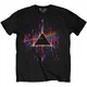 Pink Floyd Majica Dark Side of the Moon Pink Splatter Unisex Black L