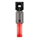 ODDA LOOP podatkovni kabel Type C - Type C, obesek, dožina 15cm, 60W - rdeč