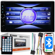 Dexxer avtoradio (12-24V, 2DIN, LCD touch, 4x50W, USB, Bluetooth) + daljinec