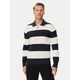 Tommy Jeans Pulover ESSENTIAL mornarska / bela