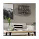 ByRydens 4201250-4002 - HAYDEN LED luster na sajli LED/15W/230V, crni