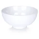 Northix Velika skleda iz belega porcelana - 1,6 litra