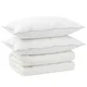Set odeje in blazine 3 kos 200x220 cm Zima 450 GSM Volna Bela