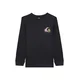 QUIKSILVER Funkcionalna majica KINGPIN antracit / mauve / rdeča