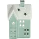 Retlux - Porcelanska kućica za sveću 11,1 cm mint boje