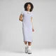 Womens Puma WARDROBE ESS Midi Cut-Out Dress, Blue, Size XS, Clothing