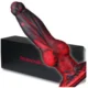 Dildo penis s priseskom, penis z modi, seks vibrator, masturbator velik