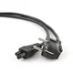Gembird Napajalni kabel GEM PC-186-ML12-3M, CEE7/7 na C5, črn, 3 m