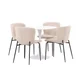 Jedilniški komplet Dallas 4590 (Beige) 75cm