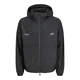JACK & JONES Prehodna jakna COCNZ PARIS siva/črna