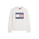 Tommy Jeans Majica NOVELTY mornarska/rdeča/bela