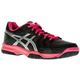 Ženske tenisice za badminton/skvoš Asics Gel-Squad - black/silver/rouge red