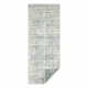 Zeleno-krem zunanja preproga NORTHRUGS Biri, 80x250 cm
