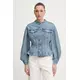 LEVIS  Prehodna jakna Sculpted Trucker Jacket moder denim