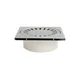 Enpro Talni odtok Floor drain lower D 50 / 55 mm, stainless steel frame, SUN grille, white
