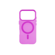 Silikonska futrola Magsafe FLURO COLOR Iphone 17 Pro Max ROZE