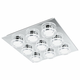 Eglo 94487 - LED stropna svetiljka CISTERNO 9xLED/4,5W/230V