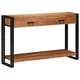 vidaXL vidaXL Konzolna miza 120x33x75 cm Trden akacijev les, (22056312)