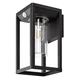 RABALUX Zernest Spoljna senzor zidna lampa, IP54, E27, 15W, Crna