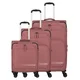 Travelite Kick Off 4w S, M exp, L exp Rose