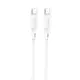 BOT kabel USB-C na USB-C, 1 m, bel, 100 W