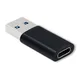 Qoltec adapter USB tipa A moški | USB tipa C ženski