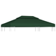 VIDAXL nadomestna vodoodporna streha za paviljon, zelena