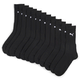 PUMA Crew Socks Unisex (12-pack), Clothing, Black, 39-42