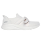 Skechers Ženske patike Slip-ins bobs squad chaos, Bele