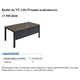 Radni sto NT 120x70 tamni orah/antracit