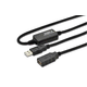 Aktivni USB 2.0 podaljševalni kabel, 15m