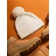 Sinsay - Rebrasta beanie kapa - krem