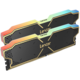 Lexar 32GB Kit (2x16GB) THOR DDR5 6000 CL38 1.3V Memory with heatsink and RGB lighting, Black Color, Dual pack
