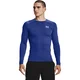 Under Armour UA HG Armour Comp LS Majica 834516 Modra