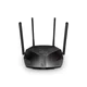MERCUSYS MR80X v2 AX3000 Wi-Fi 6 Ruter, Dual-Band Crni
