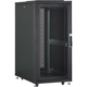 Digitus Serverschrank 19 26HE  1260x600x1000 mm, Farbe black (RAL 9005), perforierte Tür (DN-19 SRV-26U-B-1)