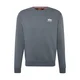 ALPHA INDUSTRIES Majica dimno modra/bela